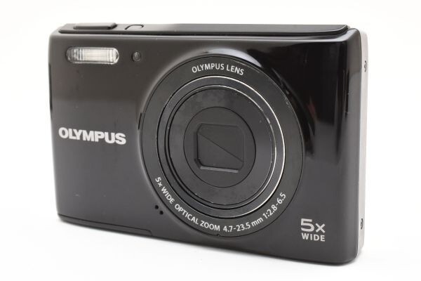 Olympus Stylus VG-180 Black 5x Wide Zoom Digital Camera from Japan