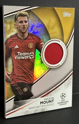 2023-24 Topps UEFA Club Competitions Mason Mount Player Worn Patch