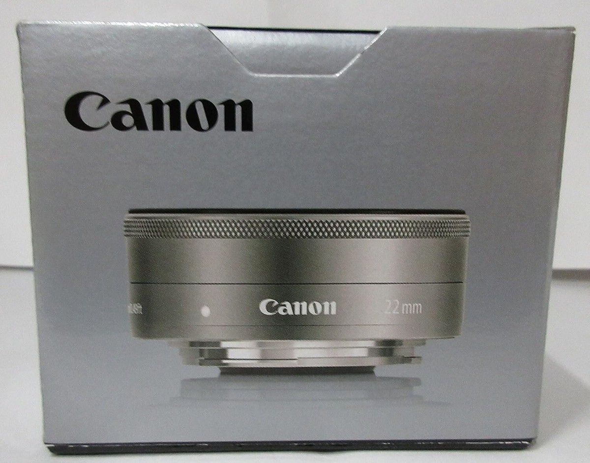 Canon EF-M22mm F2 STM Lens 22 f/2 for EOS M Camera NEW from Japan