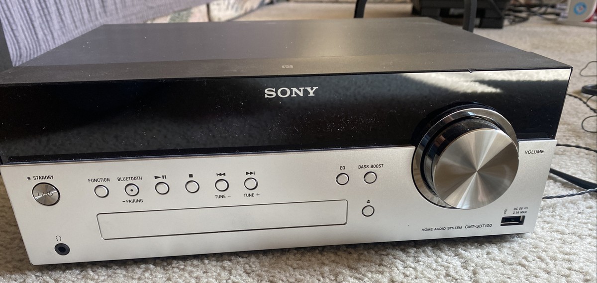 Sony HCD-SBT100 Bluetooth Micro Music System & Speakers (Tested