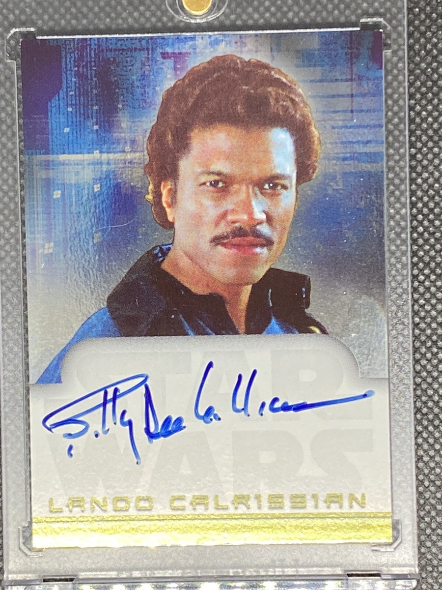 スターウォーズ 直筆サイン ランド・カルラジアン ビリー・ディ 50枚