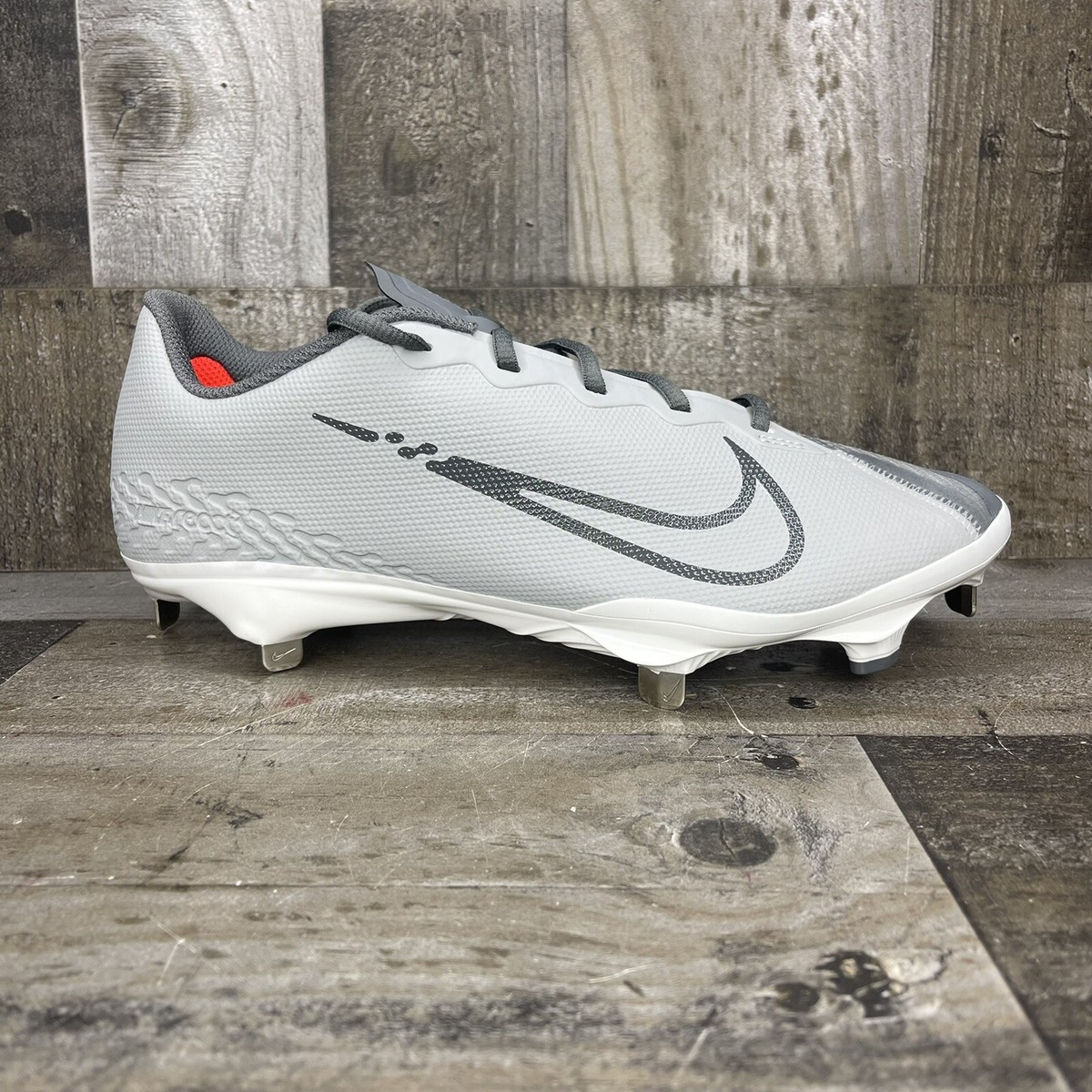 Nike React Vapor Ultrafly Elite 4 Baseball cleats Grey Mens 8.5