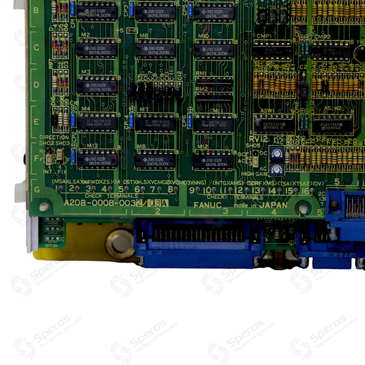 Fanuc Ac Spinde Servo Unit A06B-6059-H208#583 A20B-1003-0010/18B