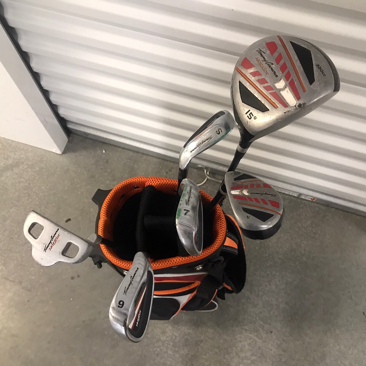 Tommy Armour Hot Scot Junior 6 Piece Golf Club Set RH Ta-24 Orange