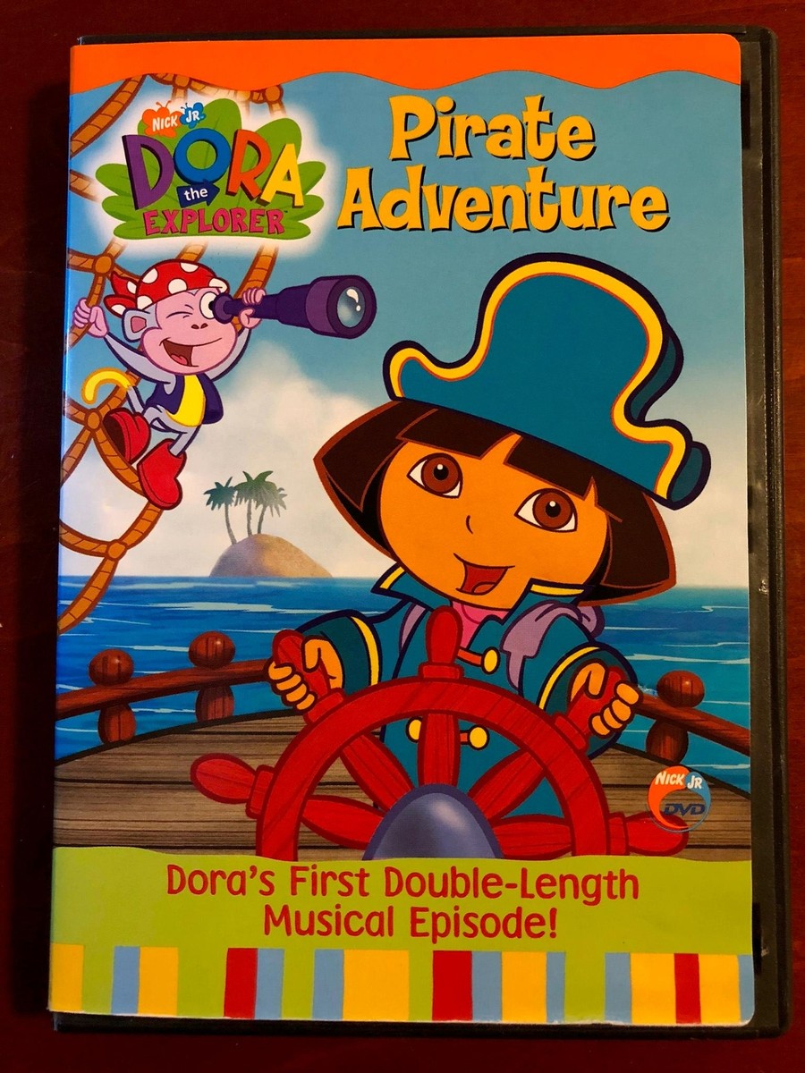 Dora the Explorer - Pirate Adventure (DVD, 2004) - L03 97368795846