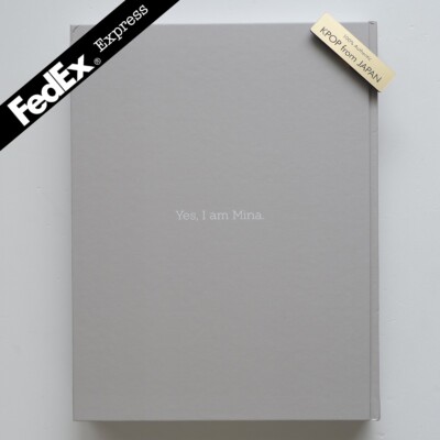 MINA Yes, I am Mina Gray VER. 1st Photobook TWICE ONCE Damage to