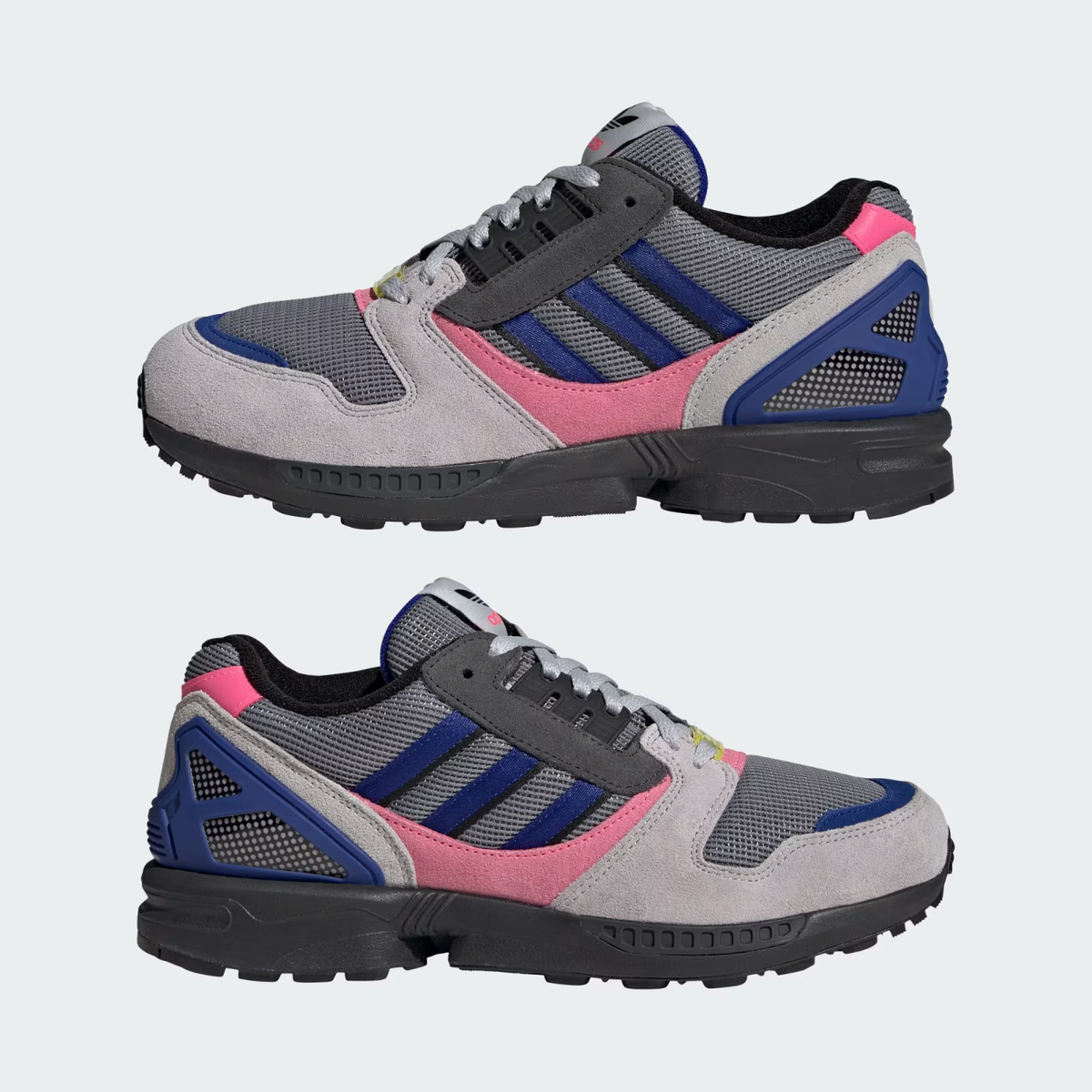 adidas ZX 8000 KI1377 Grey Three Semi Lucid Blue Lucid Pink Men's