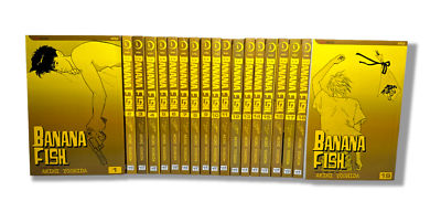 Banana Fish Volumes 1-19 Complete Manga Set BRAND NEW English VIZ