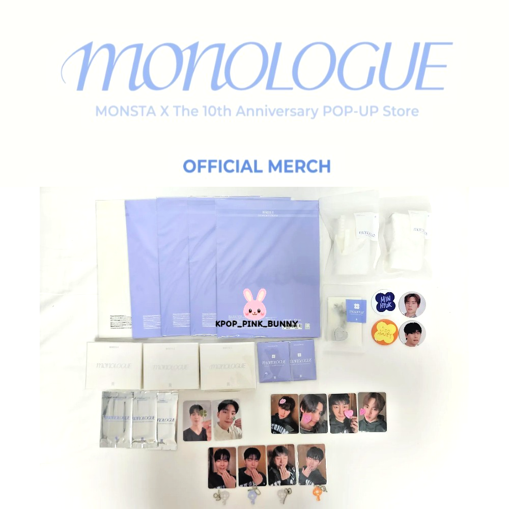 ON HAND] MONSTA X THE 10TH ANNIVERSARY POP-UP STORE MONOLOGUE