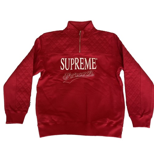 Supreme Umbro Zip Up Sweater Red | eBay