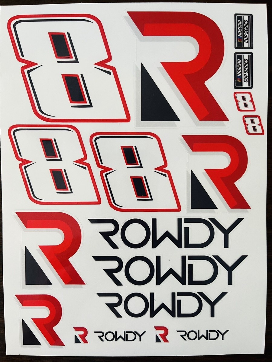 1/10 Scale R/C Racing Vinyl Decal/Sticker Sheet W/ Sponsor Sticker