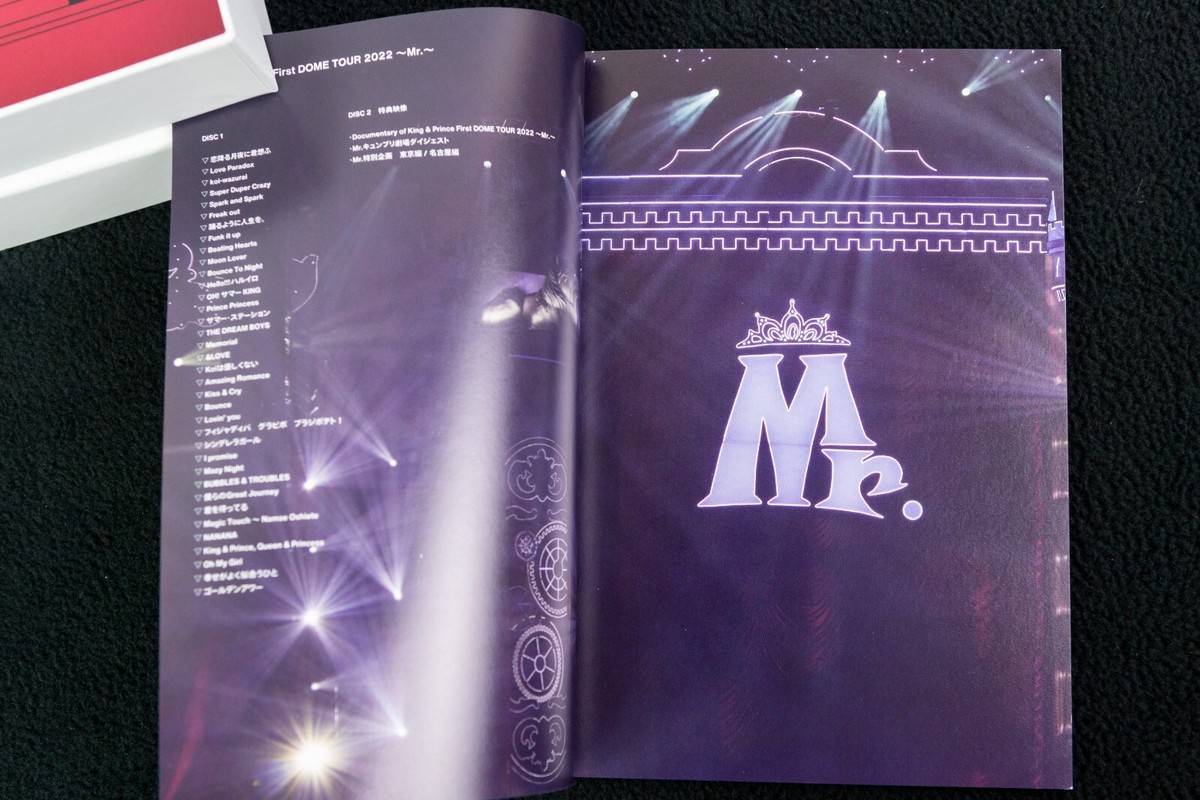 US Seller] King & Prince First Dome Tour 2022 Blu-ray * First
