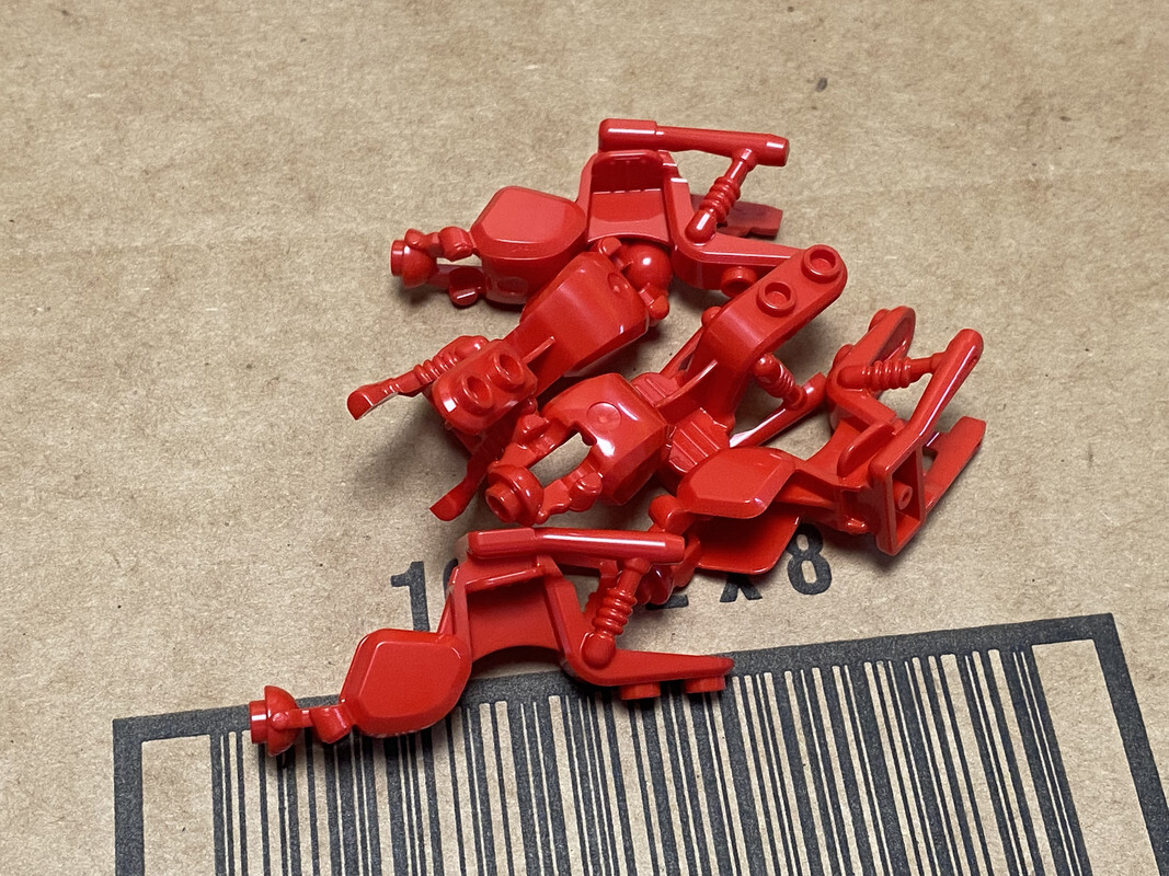 LEGO Parts - Red Motorcycle Fairing, Chopper - No 65521 - QTY 5 | eBay