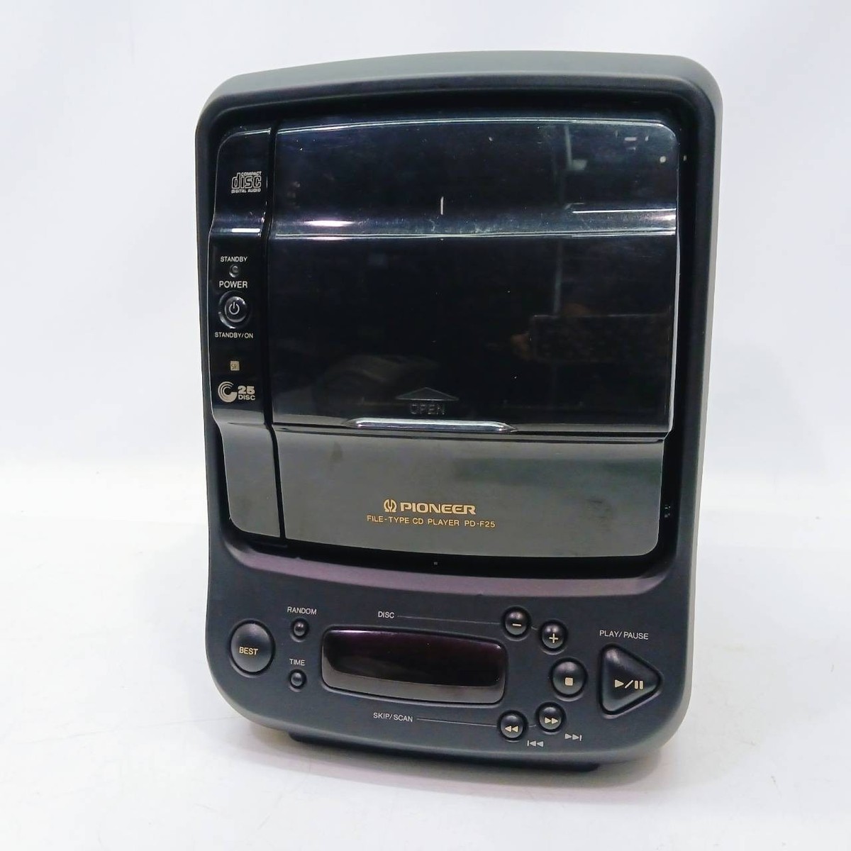 Pioneer 25 Disc CD Player Changer PD-F25 100V Vintage Tested From