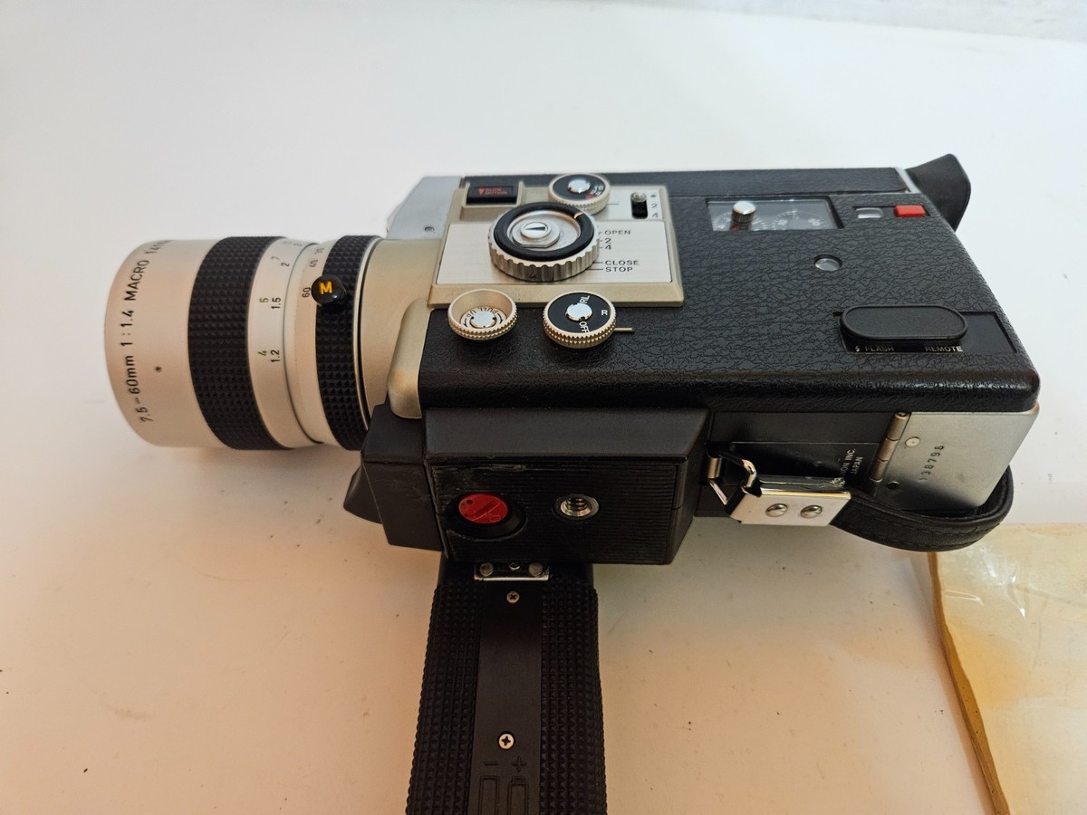 Canon Auto Zoom 814 Electronic Super 8 8mm Film Movie Camera