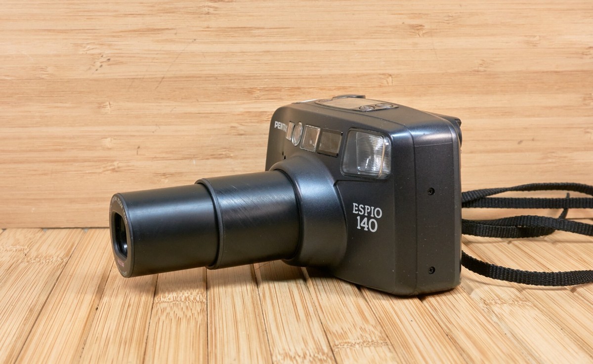 Pentax Espio 140 Point and Shot 35mm Film Camera, Pentax Zoom Lens
