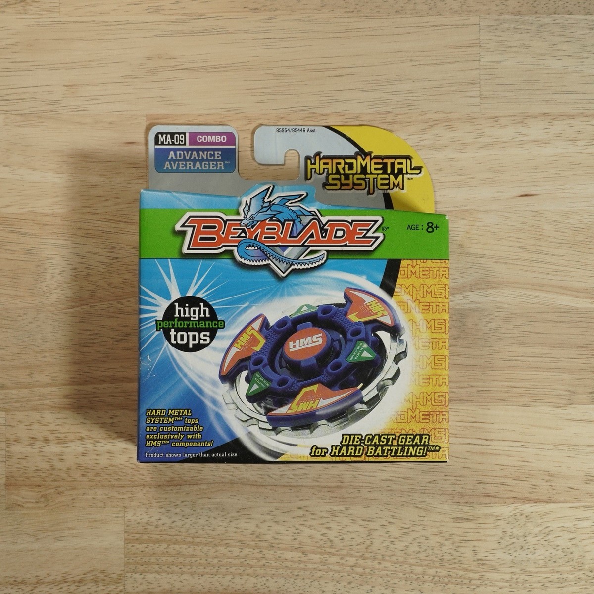 SEALED - 2005 Hasbro Beyblade HMS Hard Metal System MA-09 Advance