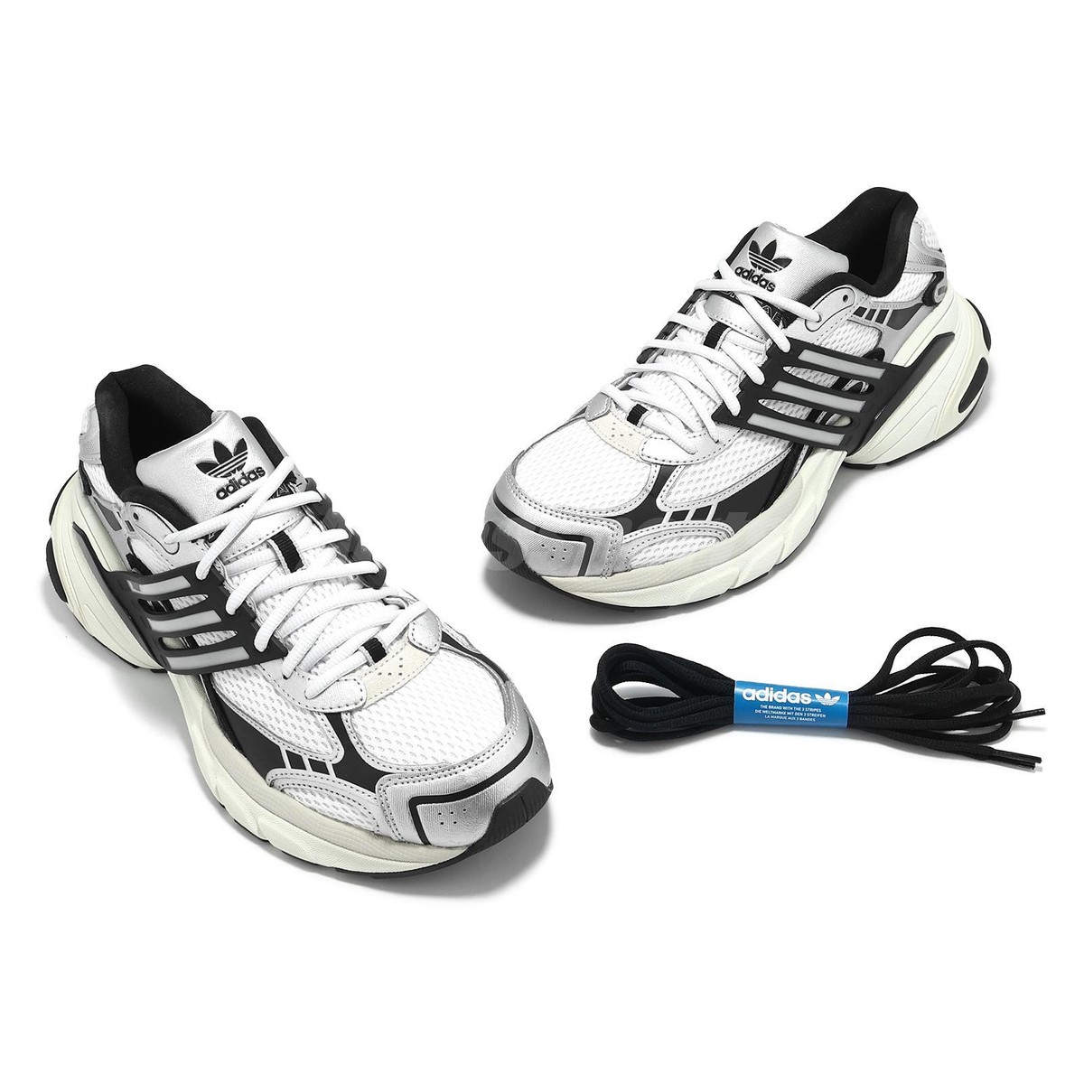 adidas Originals Adistar XLG White Black Silver Men Casual Shoes