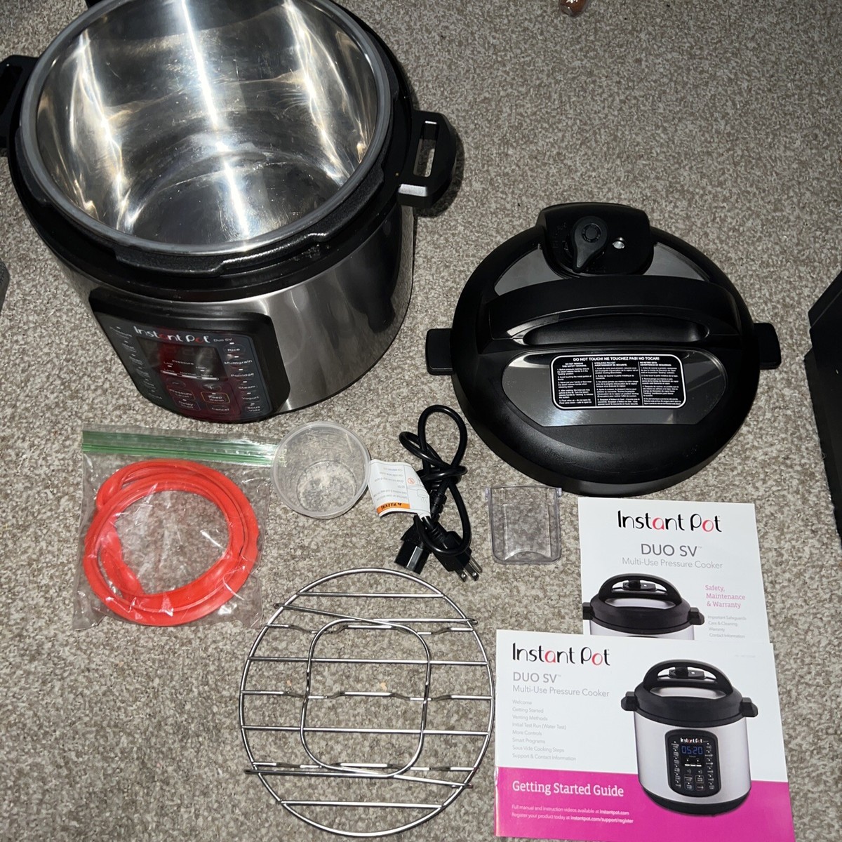 Instant Pot DUO SV 6-Quart 9-in-1 Multi-Use Pressure Cooker With