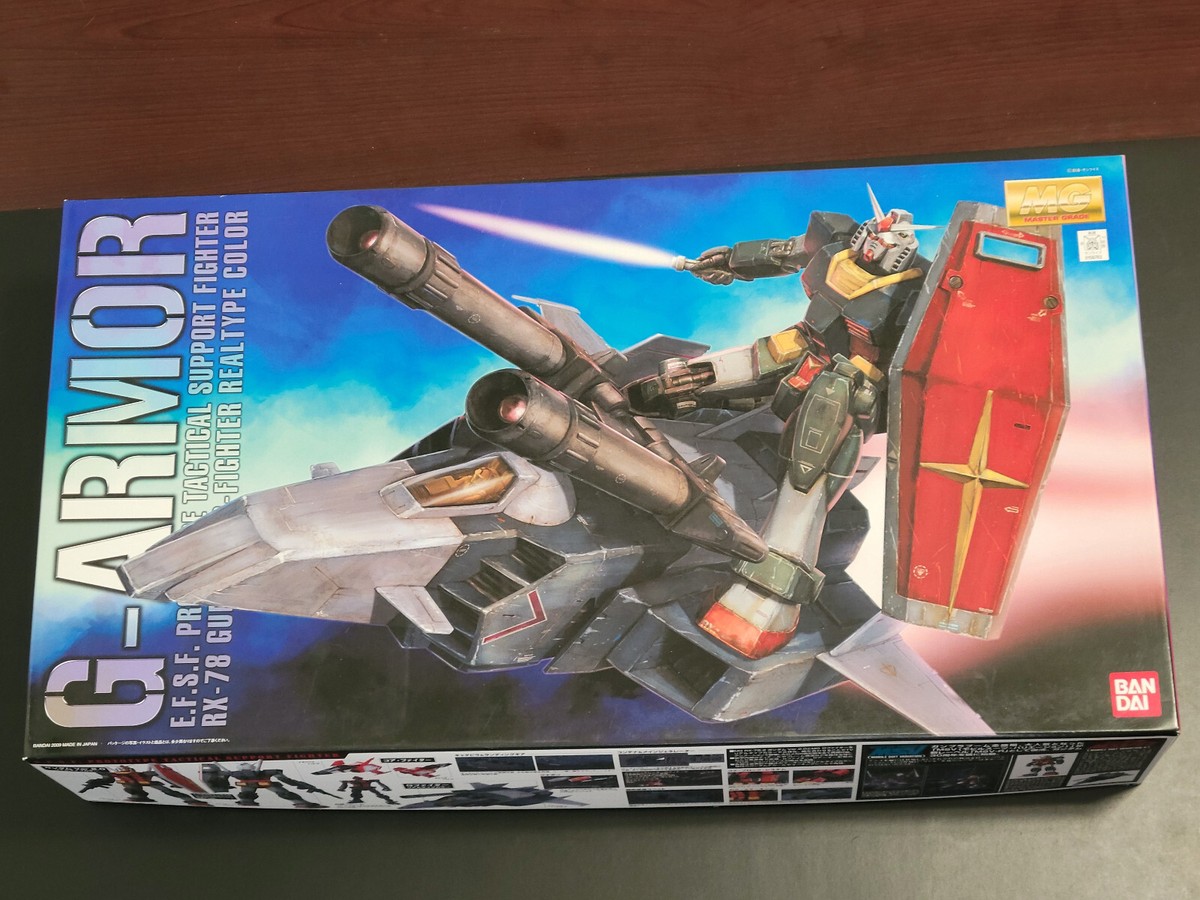 Bandai MG 1/100 RX-78 Gundam G-Armor + G-Fighter Real Type Color
