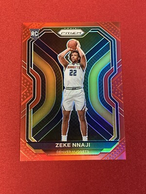 2020-21 Panini Prizm - Red Prizm #266 Zeke Nnaji /299 (RC) | eBay
