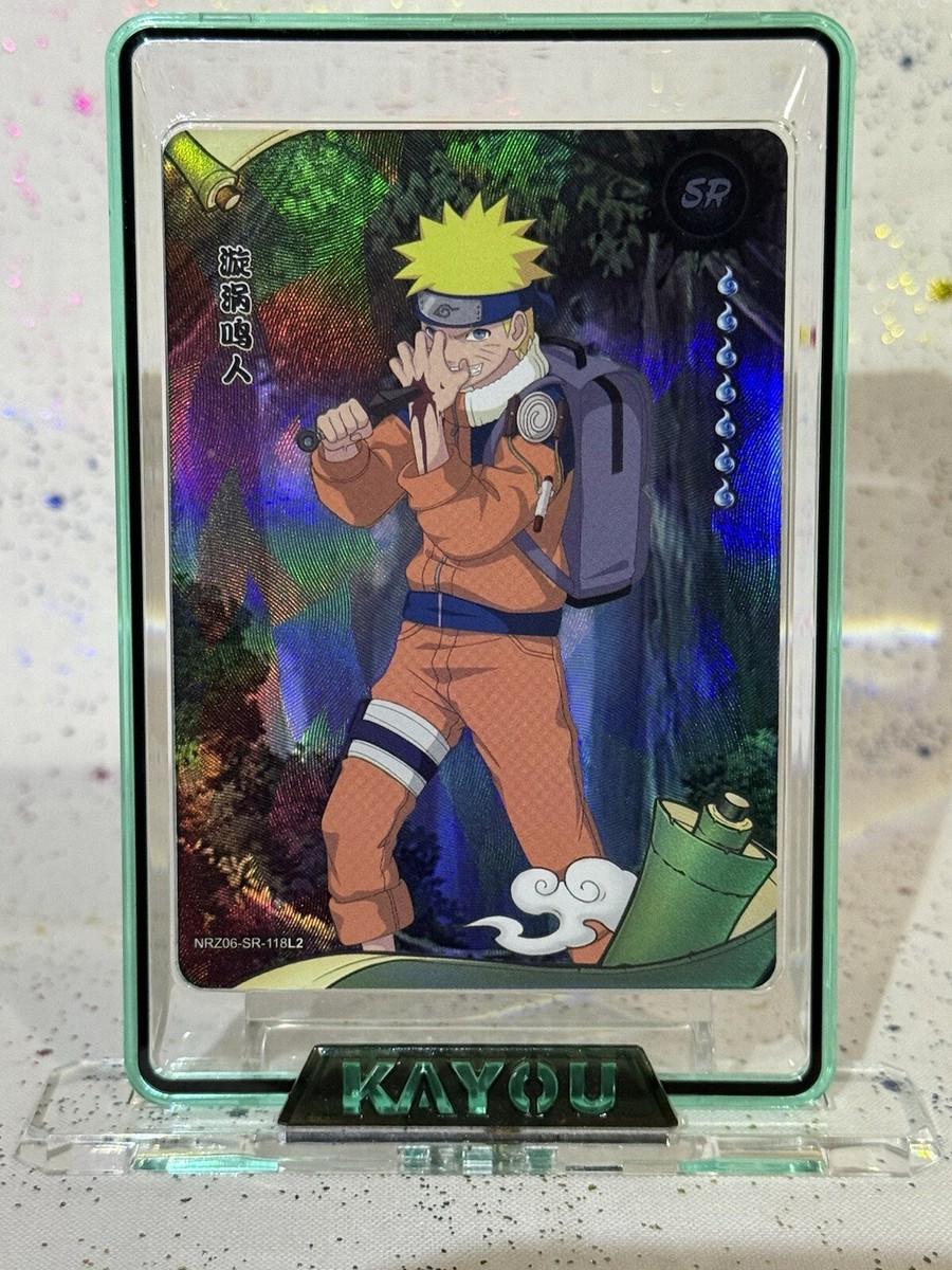 Naruto Uzumaki NRZ06-SR-118L2 Official Naruto Kayou Trading Card