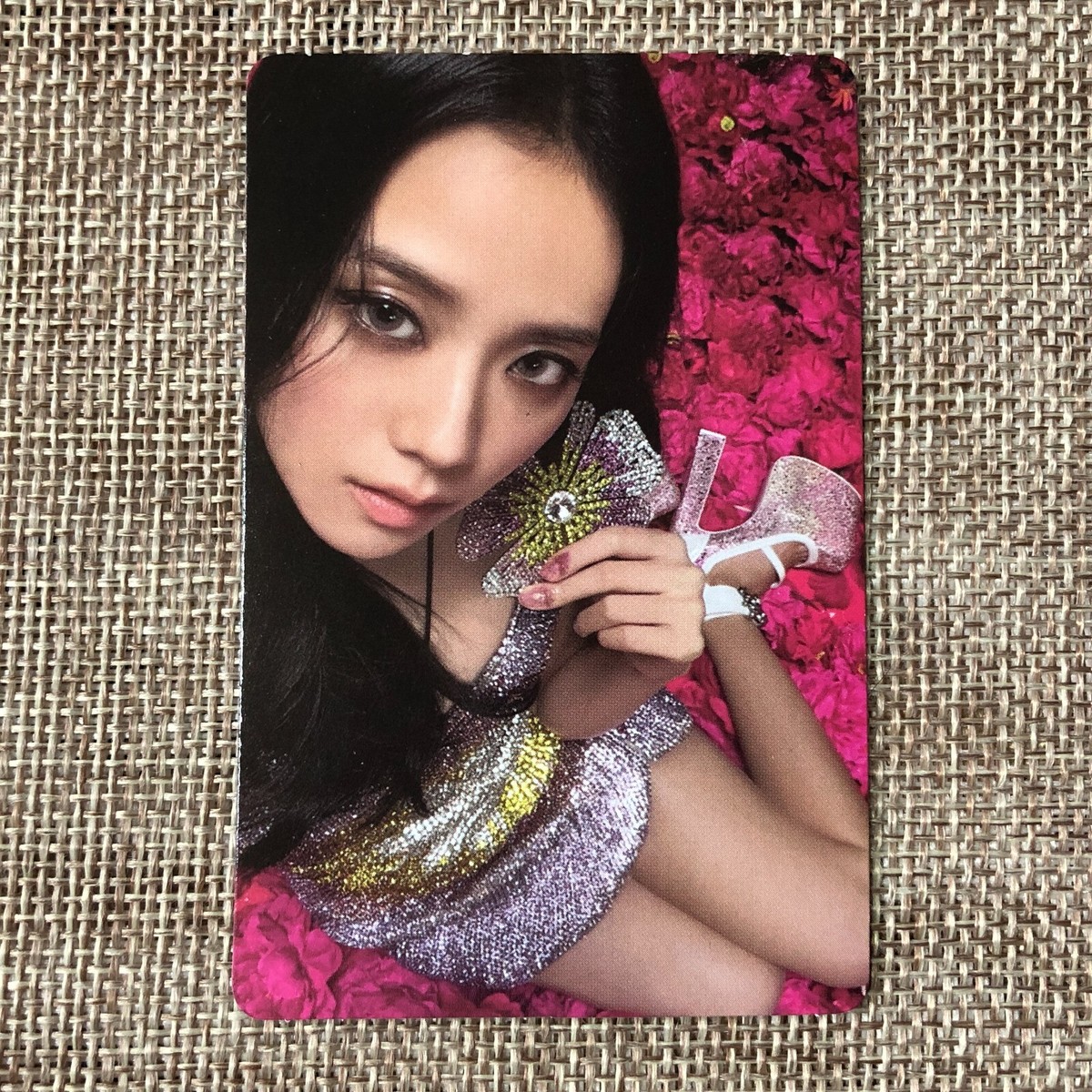 BLACKPINK JISOO [ ME ] Official Photocard, Solo 1st Single Red Ver