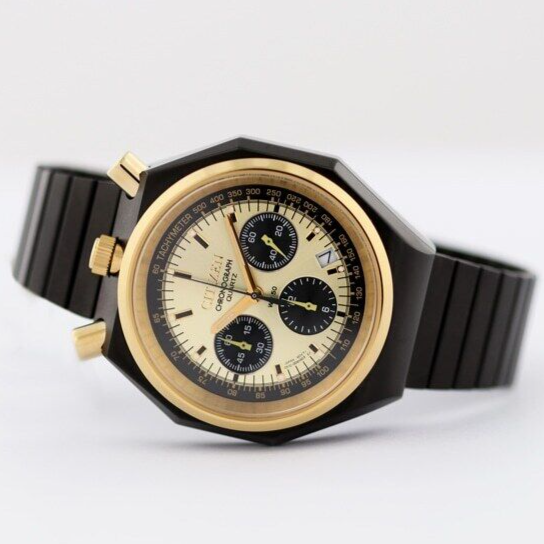 CITIZEN Record Label x TiCTAC 40th Anniversary Tsuno Chrono AN3704