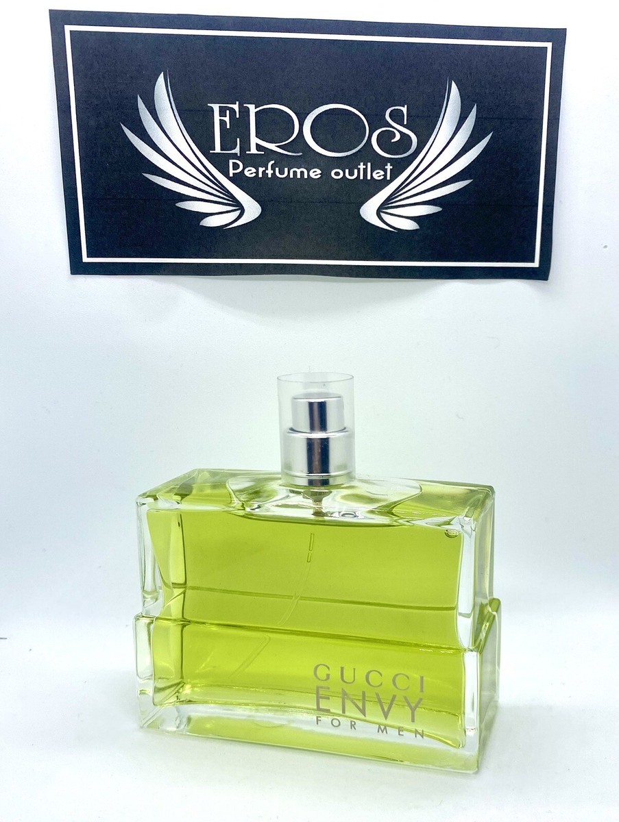 GUCCI ENVY FOR MEN 3.4oz 100 ml EDT SCANNON hard to find! NIB