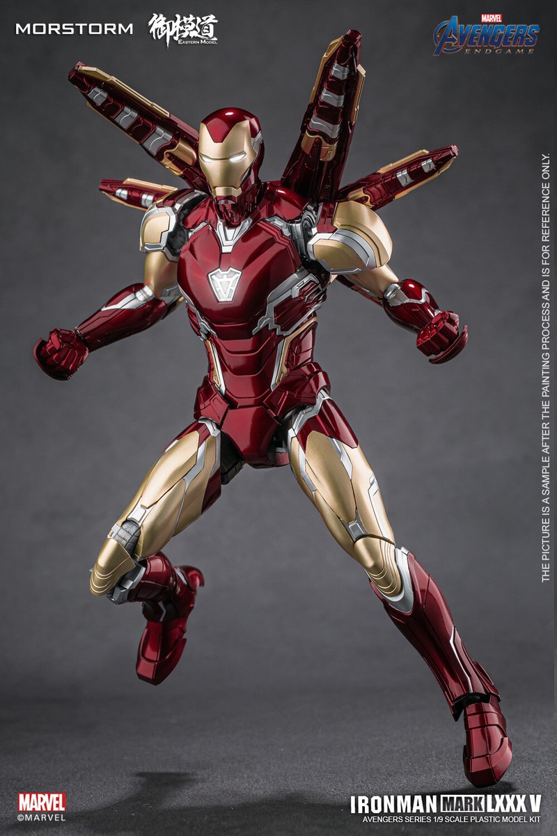 1/9 Morstorm Iron Man Mark LXXXV MK85 Plastic Model Kit Figure Toy