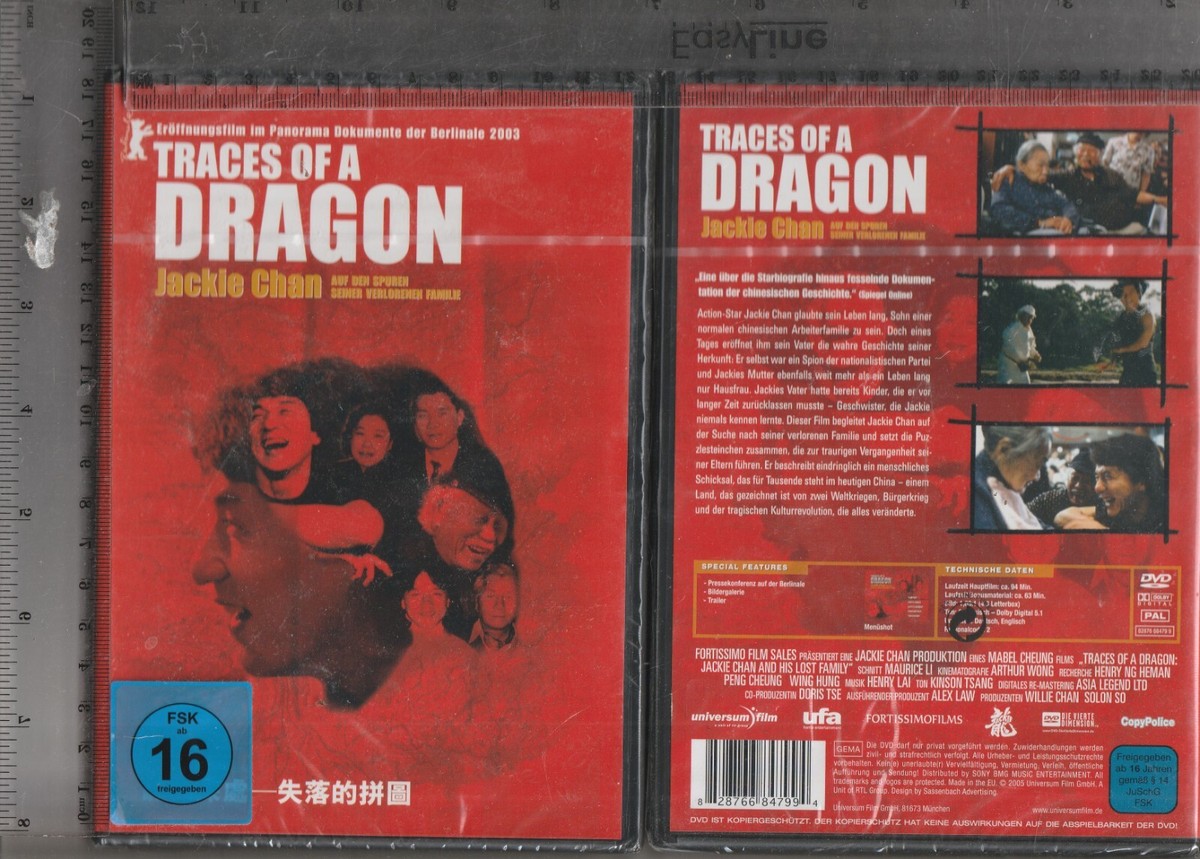 Traces of a dragon Jackie Chan eng DVD | eBay
