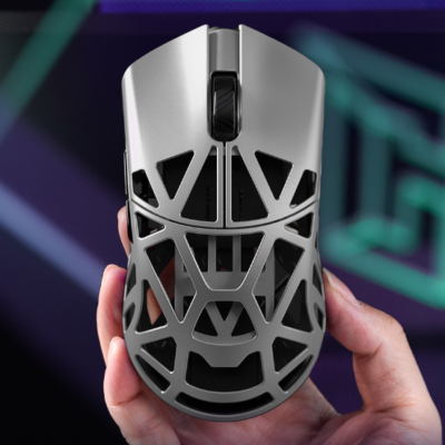 WLMouse Beast X Mini Pro 8K Wireless Gaming Mouse Silver (Solid