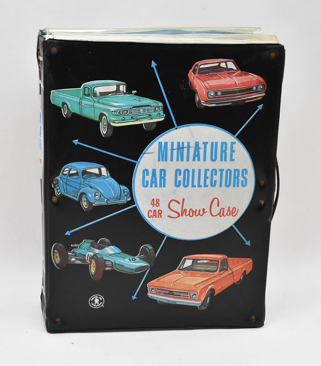 Miniature Car Collectors Vintage 48 Car Show Case Mattel 1966 | eBay