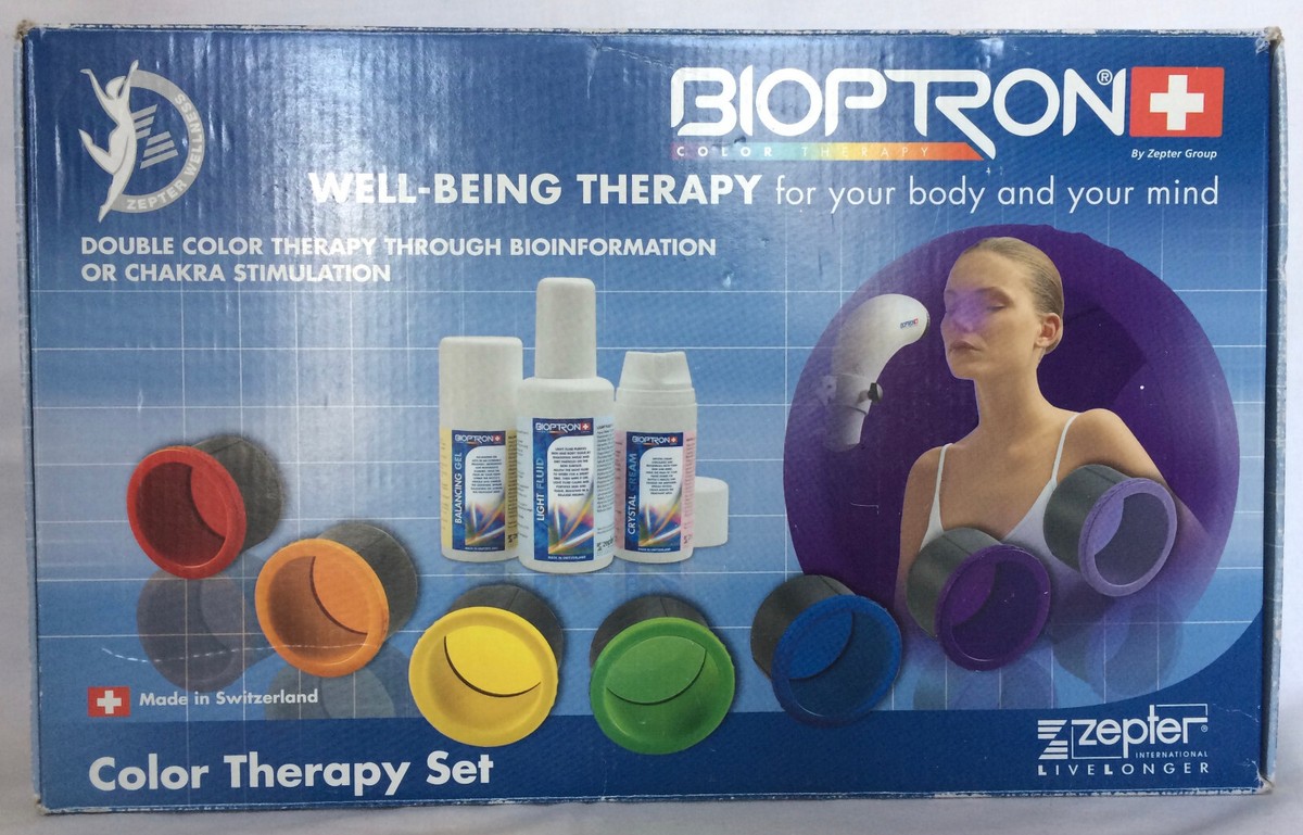 💜OOS Bioptron 7 Color Filter Therapy Set for Compact III Lamp 3