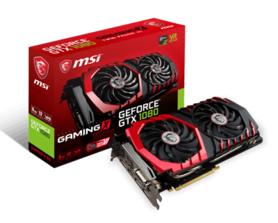 MSI NVIDIA GeForce GTX 1080 GAMING X 8G - TWIN FROZR VI | eBay