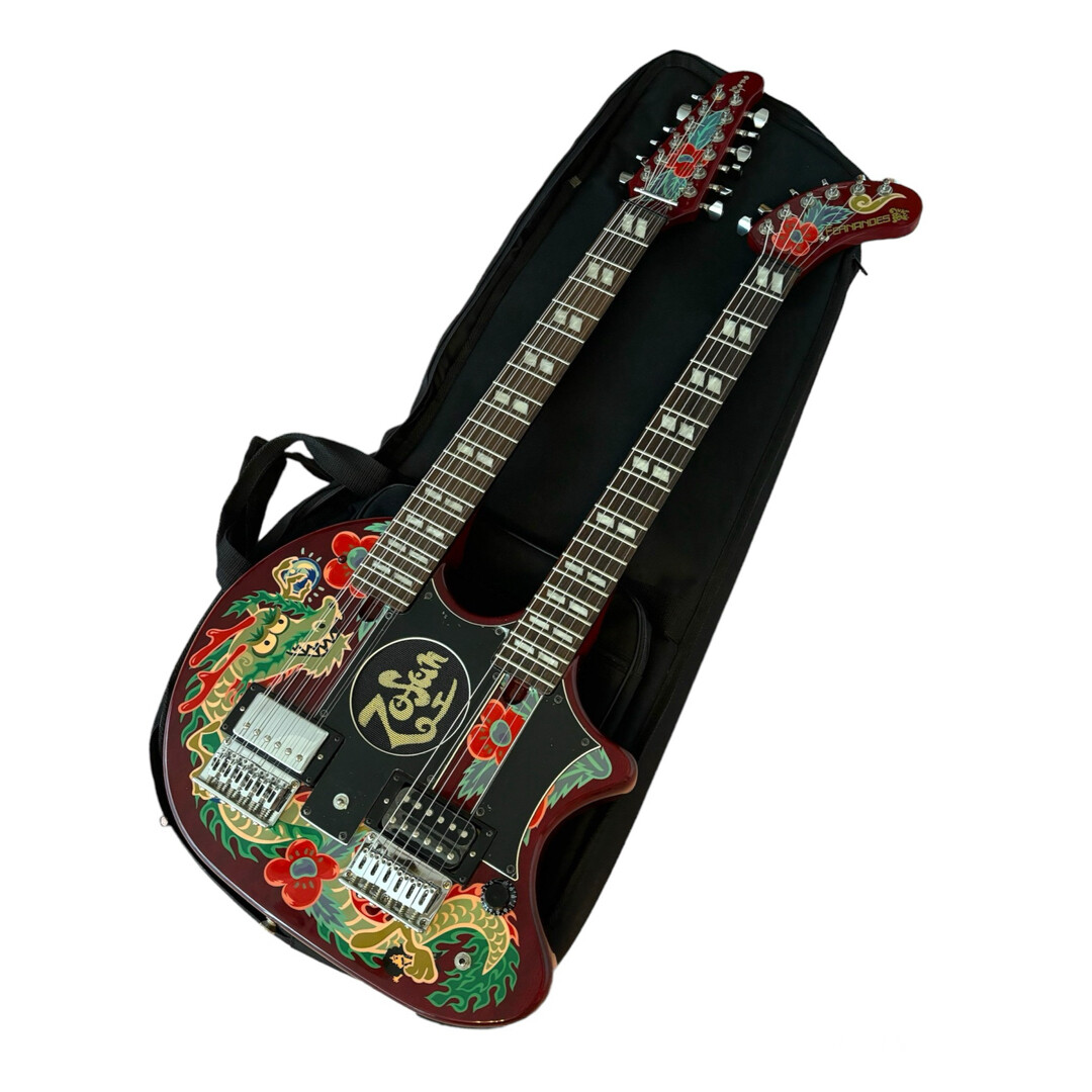 Electric Guitar Fernandes Art Rock ZO-3 Double Neck with Soft Case