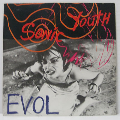 SONIC YOUTH - EVOL LP 1986 UK ORIG Blast First NIRVANA MUDHONEY