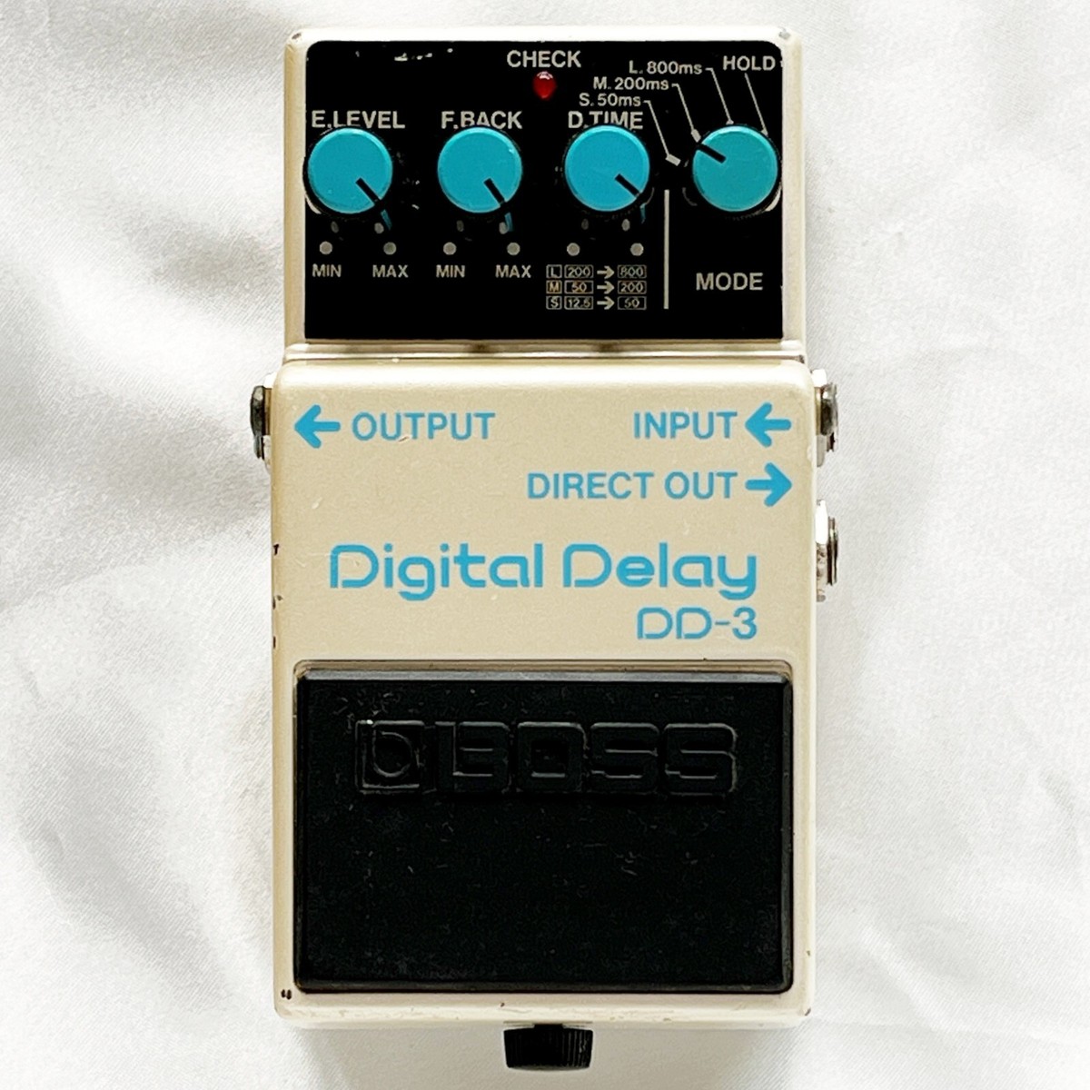 Boss DD-3 Digital Delay 1986 Vintage Guitar Pedal Made in Japan
