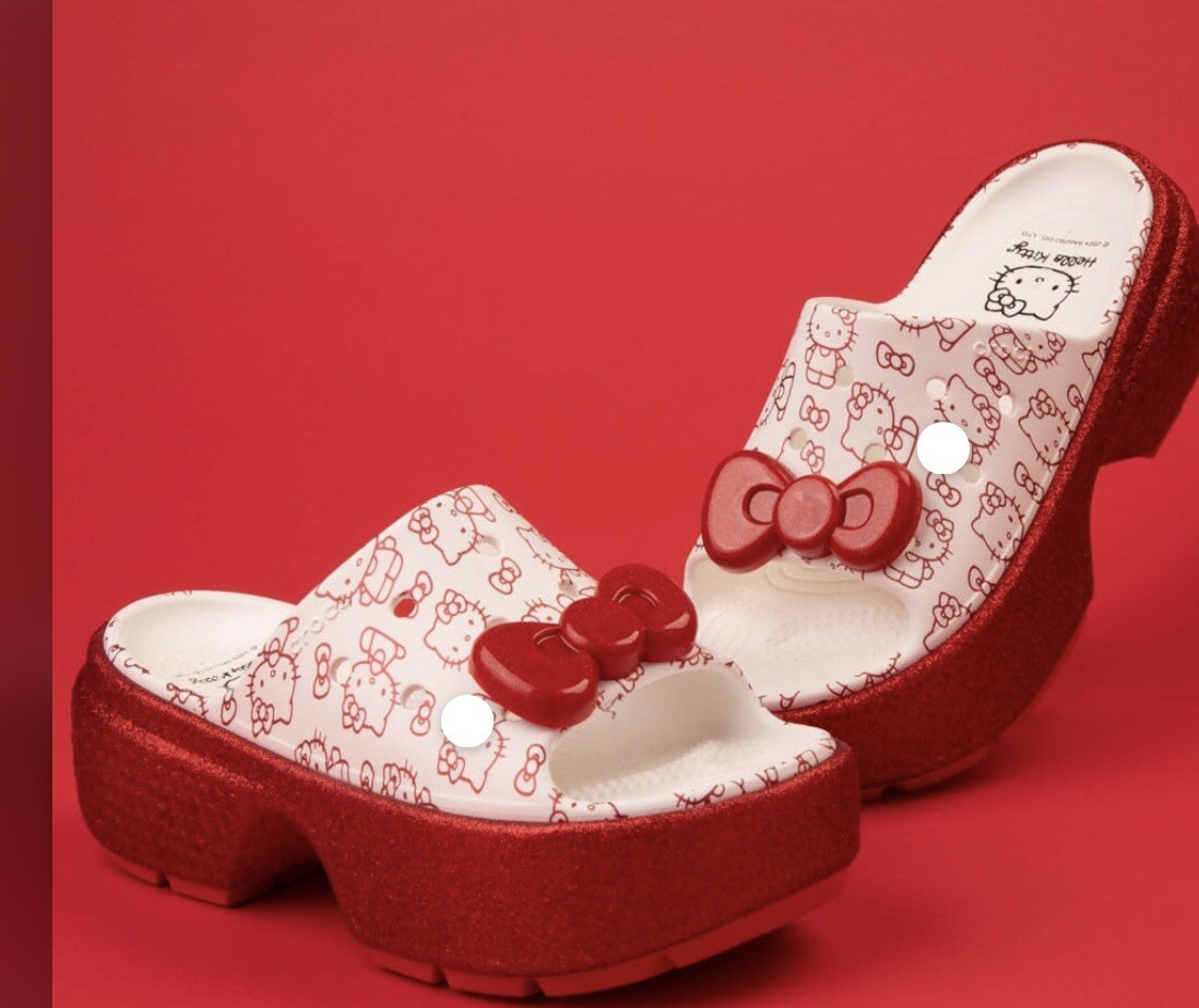 Crocs Hello Kitty Stomp Slide NWOT | eBay
