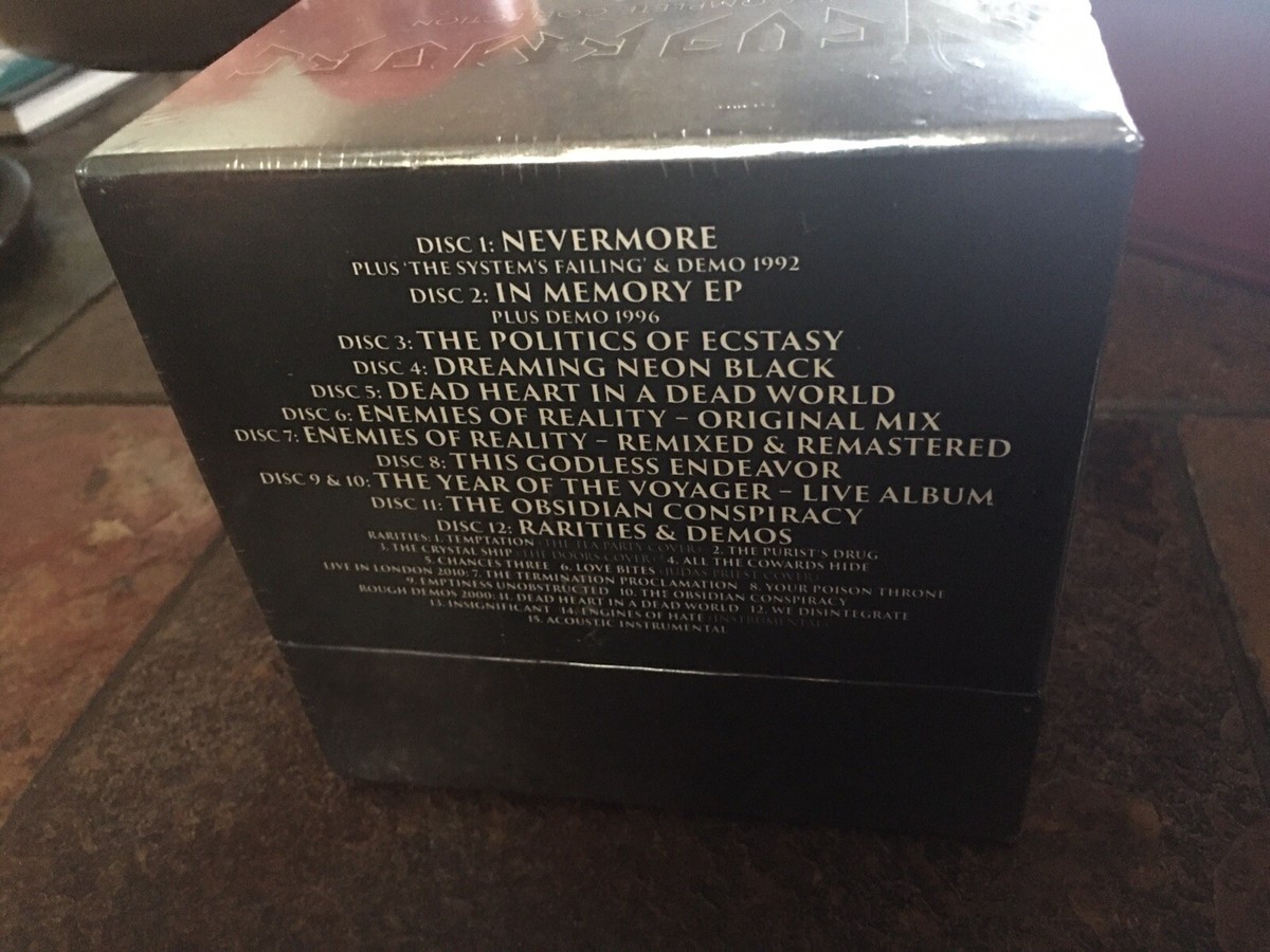 Nevermore-Complete Collection CD Box Set. New Fully Sealed. Mint