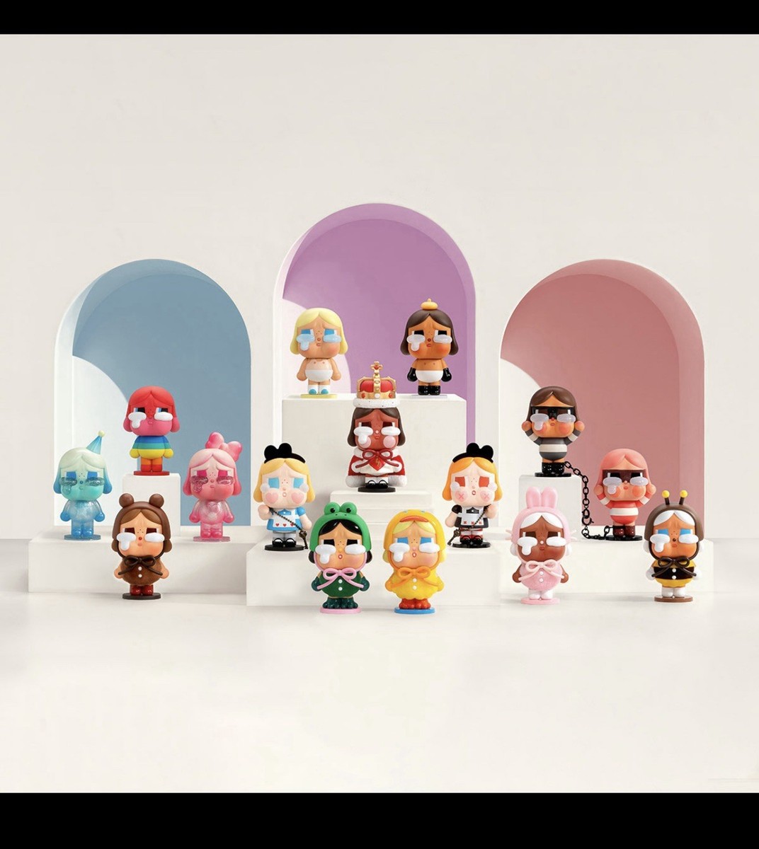 100% Authentic Pop Mart Crybaby Crying Again Series Full Case GET