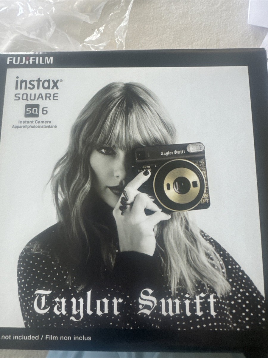 Fujifilm Instax Square SQ 6 Taylor Swift Edition Camera - Black