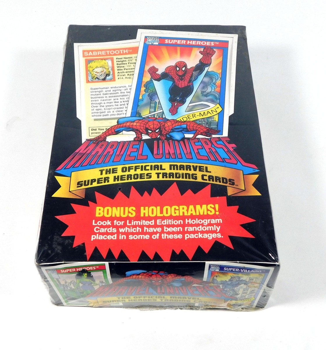 1990 Impel Marvel Universe Series 1 Trading Card Box Sealed (36