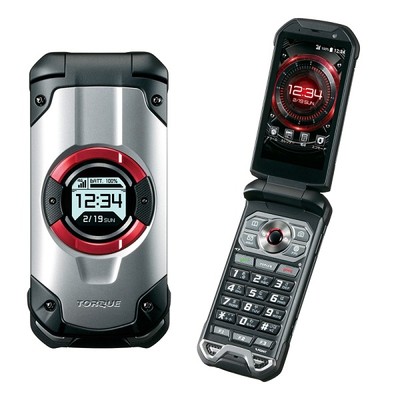 KYOCERA KYF33 TORQUE X01 WIFI TOUGH RUGGED ANDROID FLIP PHONE NEW