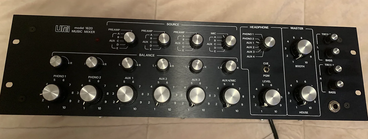 Urei 1620 Rotary DJ Mixer | eBay