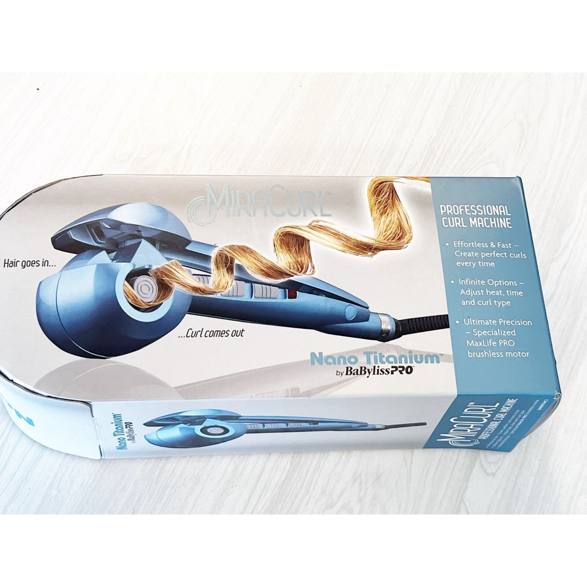 BABYLISS PRO Nano Titanium MiraCurl Professional Curl Machine