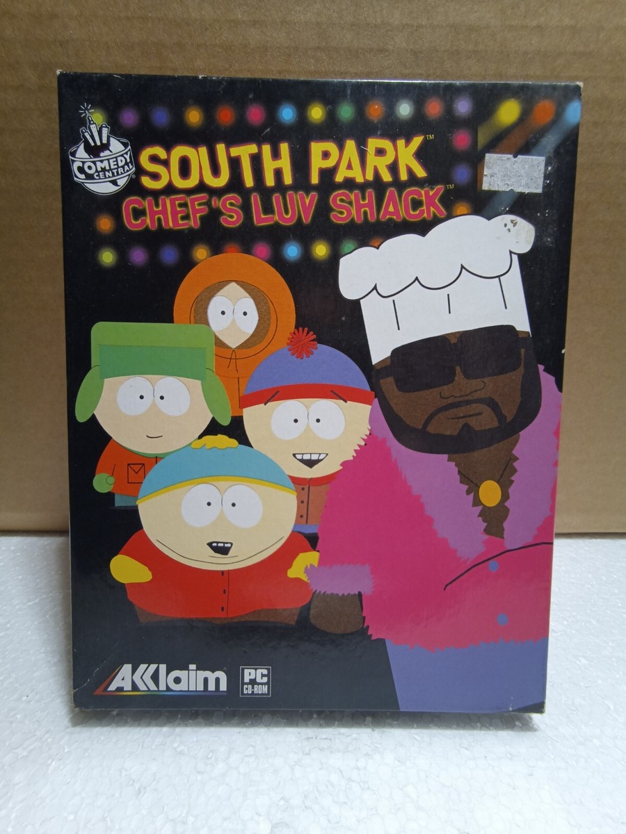 South Park Chefs Luv Shack PC Big Box, NEW + SEAL! CIB, RARE