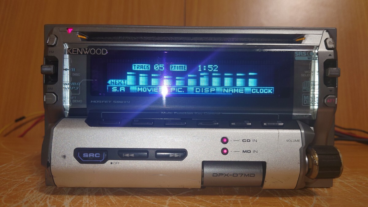 KENWOOD DPX-07MD 2Din Car Audio CD MD Player Receiver | eBay