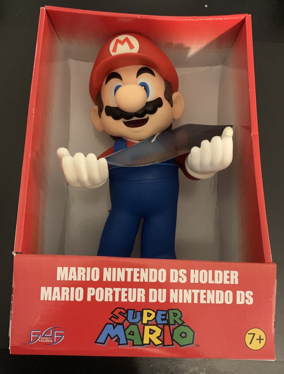 NEW SUPER MARIO 12” Nintendo 3DS DSi Game System Holder Figure w