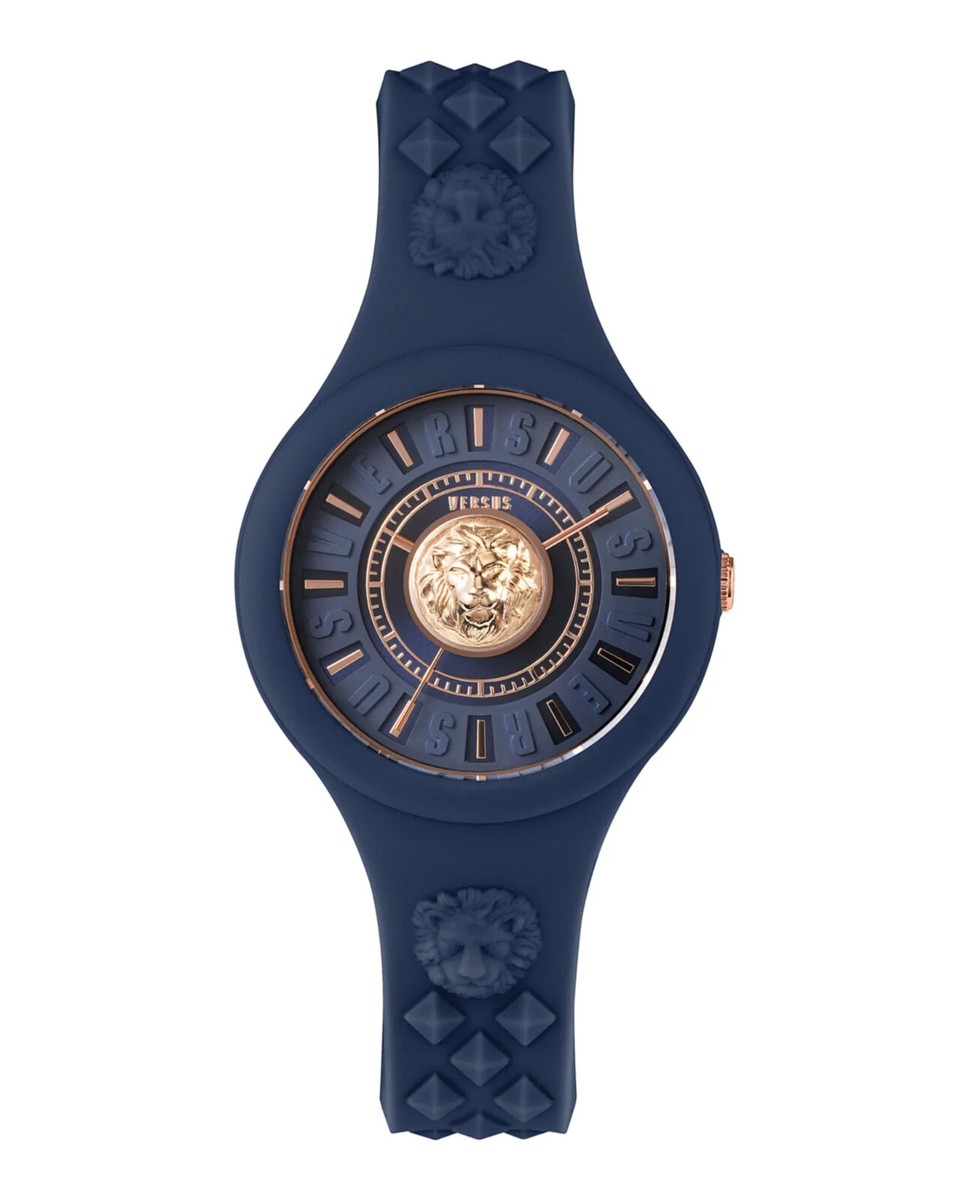 Versus Versace Women's VSPOQ1M21 Fire Island Blue 39mm Silicone